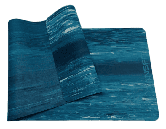 Rubber yoga mat